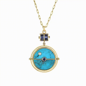 Gif animé bijoux collier